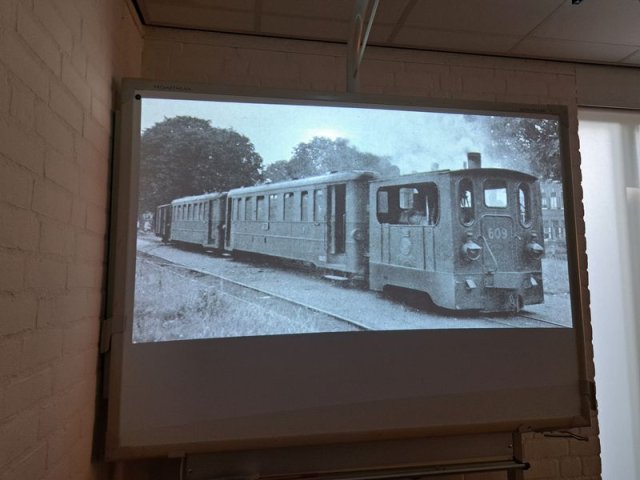 OVH16 Stoomtram begin 20e eeuw